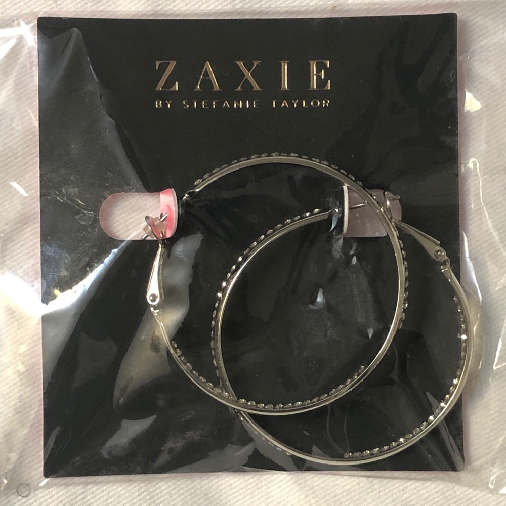 Play it By Ear hoops by Zaxie! NWT and never worn!